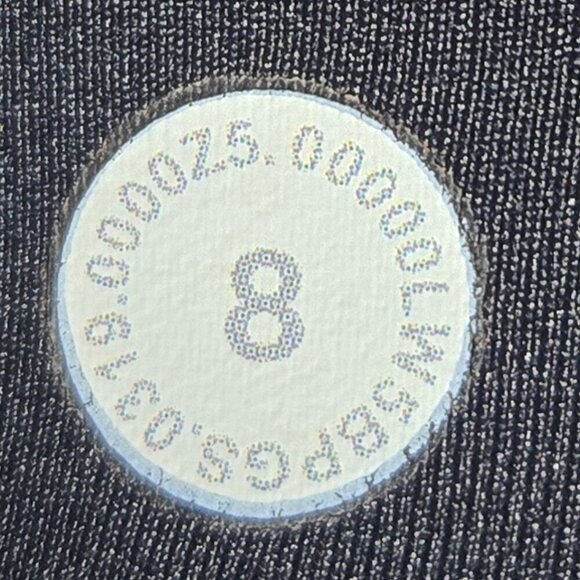 Lululemon In Movement Tight 25" *Everlux - 8 Black - Picture 6 of 6